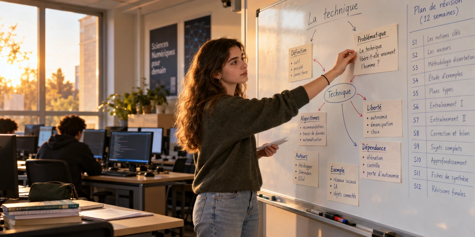 Philo en terminale : fiches de révision et planning efficace